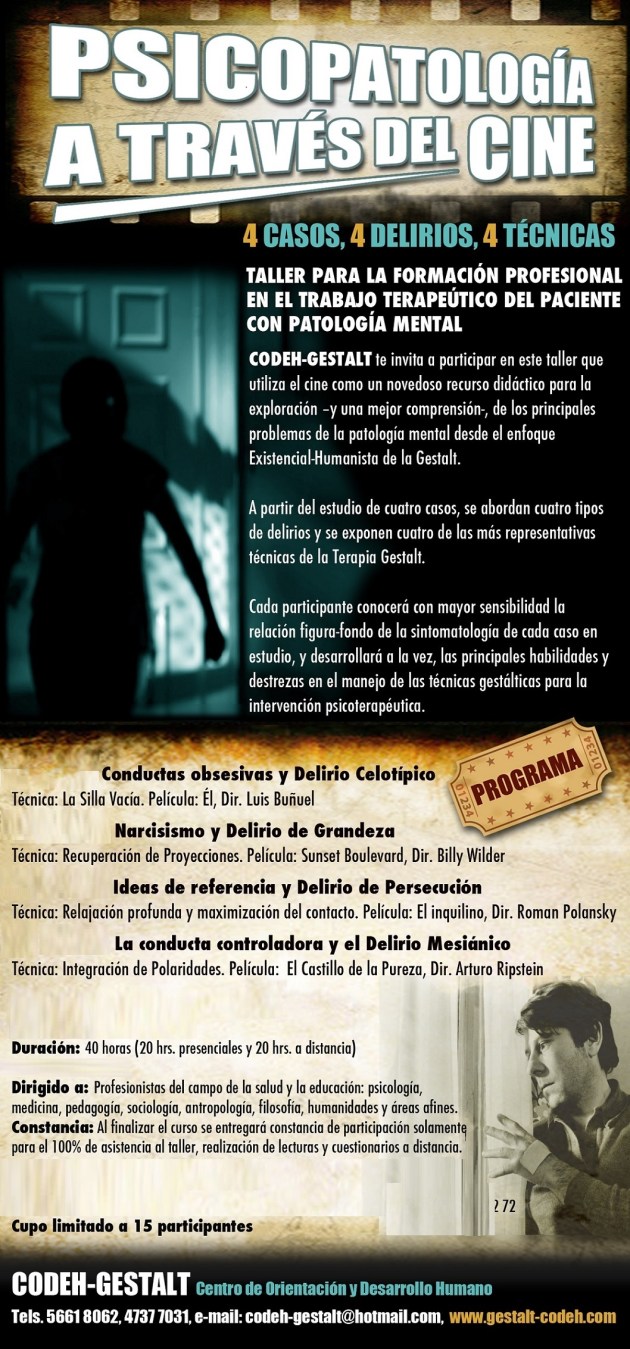 A partir del estudio de cuatro casos, se abordan cuatro Trastornos de Personalidad, cuatro delirios y cuatro de las más representativas técnicas de la Terapia Gestalt.